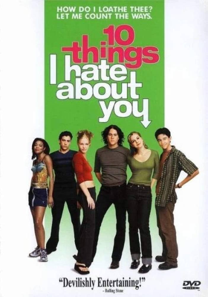 10 Things I Hate About You movie cover