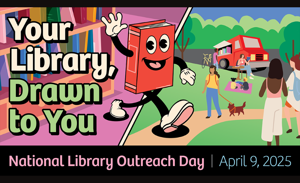 Library Outreach Day Graphic