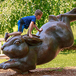 Margaret Wise Brown's "The Runaway Bunny" Statue